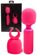 NU Sensuelle Harlow Nubii 7.3" Heated Wand Massager with Stroker Attachment Nu Sensuelle