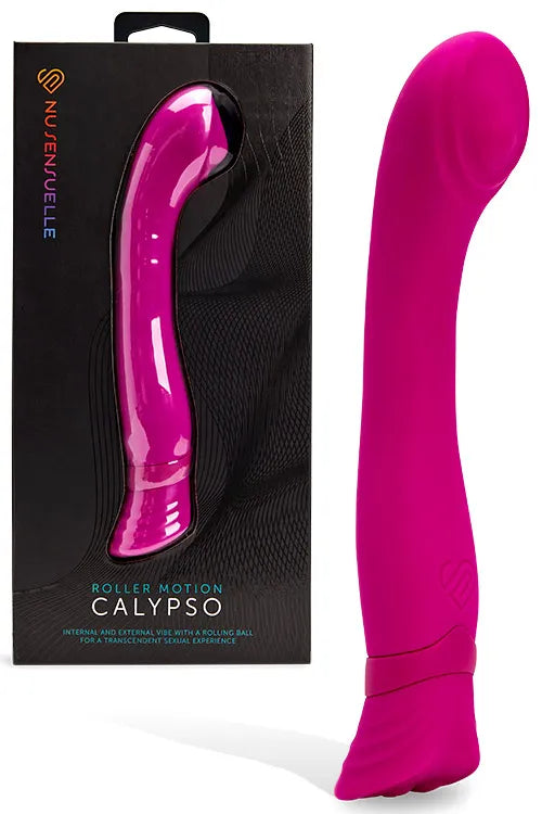 NU Sensuelle Calypso 9.1" Roller Motion G Spot Vibrator Nu Sensuelle