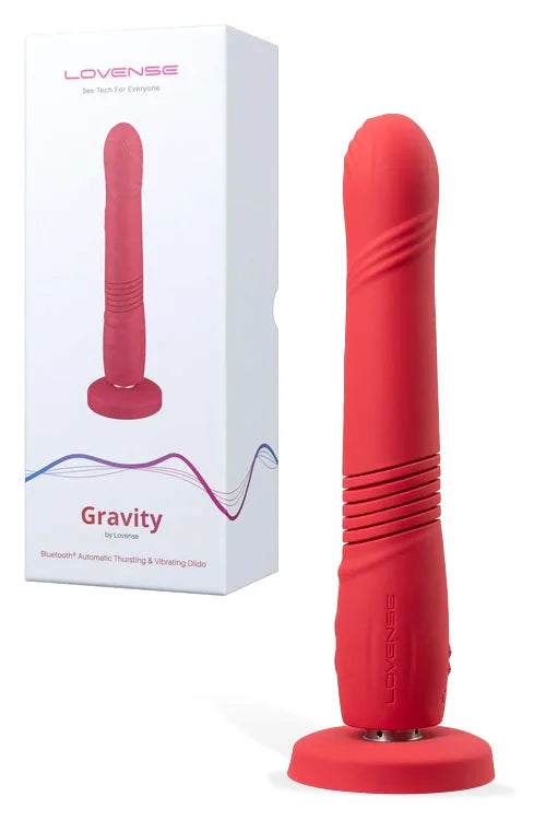 Lovense Gravity App Control Vibrating & Thrusting Dildo Lovense Main image