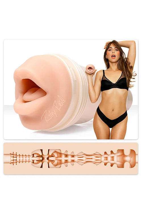 FleshLight Riley Reid 9.75" Mouth Stroker Fleshlight Main image