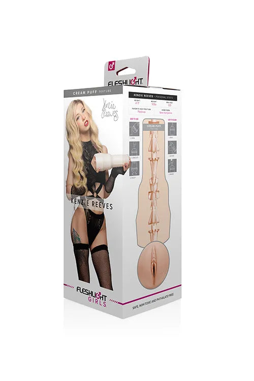 FleshLight Kenzie Reeves Cream Puff Masturbator Secondary image