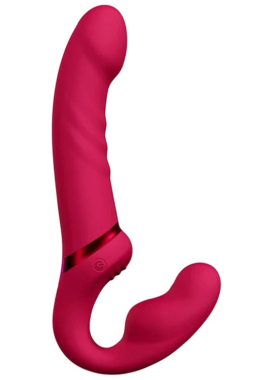 Lovense Lapis Flexible Vibrating Strapless Strap On Dildo Secondary image
