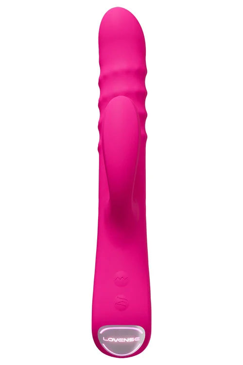 Lovense Velvo 9.7" App Controlled Rotating & Rolling Rabbit Vibrator Fleshlight