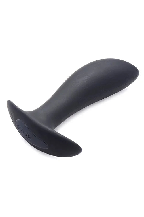 Zeus Pro Shocker 4.7" Vibrating  E Stim Prostate Massager with Remote Control Zeus