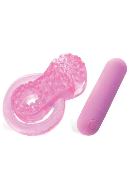 Adam & Eve 10 Function RECHARGEABLE COUPLES ENHANCER Pink Adam & Eve
