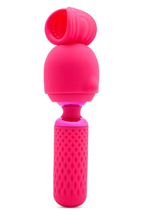 NU Sensuelle Harlow Nubii 7.3" Heated Wand Massager with Stroker Attachment Nu Sensuelle