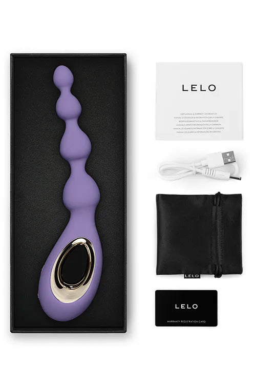 Lelo Soraya 9.2" Vibrating Anal Beads Lelo
