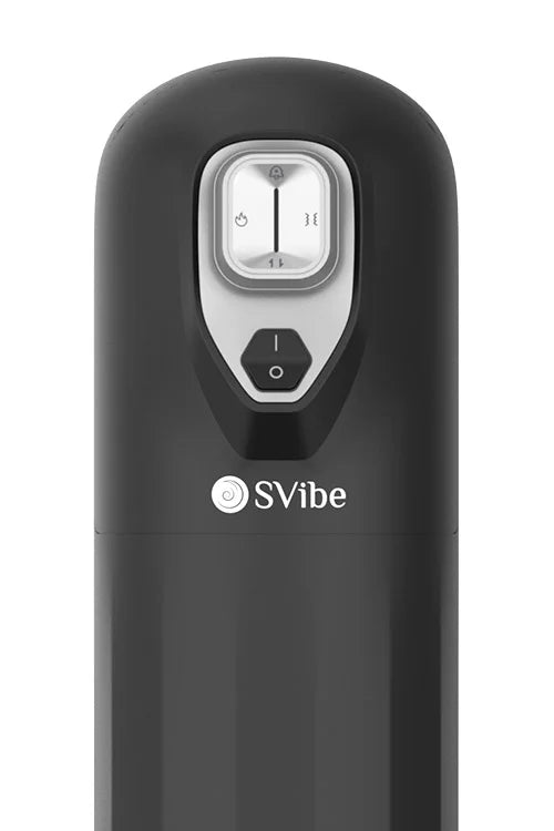Snail Vibe Ikon Jet Male Masturbator Black SVibe