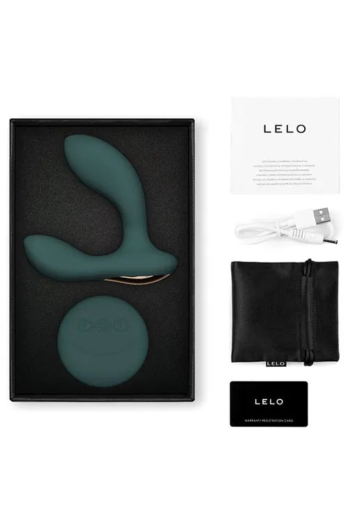 Lelo Hugo 2 Waterproof Remote Controlled Vibrating Prostate Massager LELO