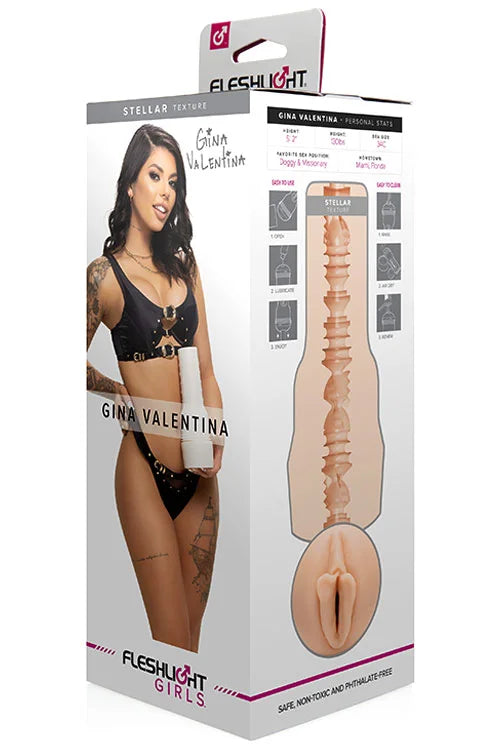 FleshLight Gina Valentina 9.75" Stellar Masturbator Fleshlight