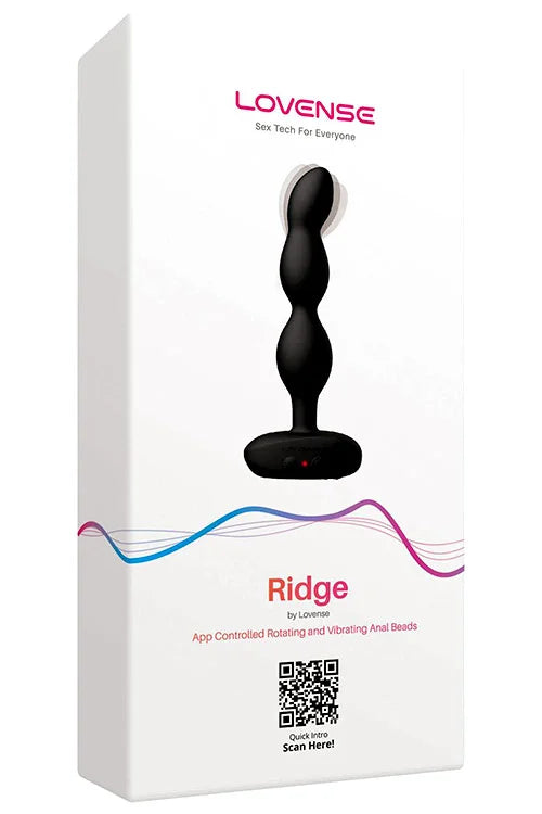 Lovense Ridge App Controlled Vibrating Anal Beads Lovense