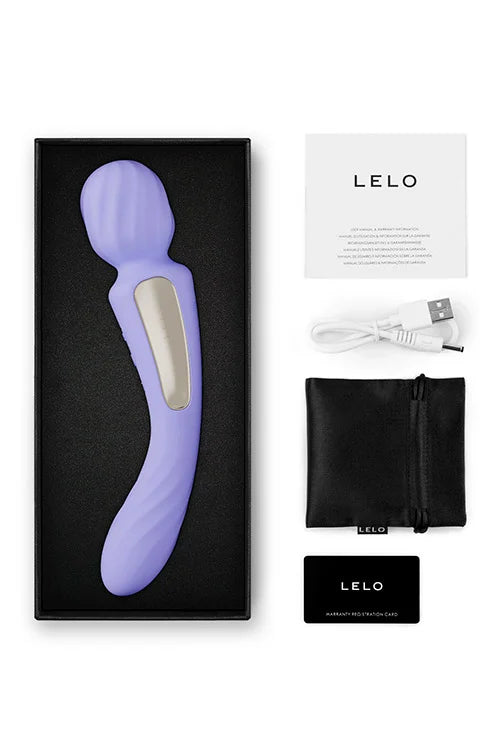 LELO Switch Dual Ended App Controlled Body Wand Vibrator Lelo