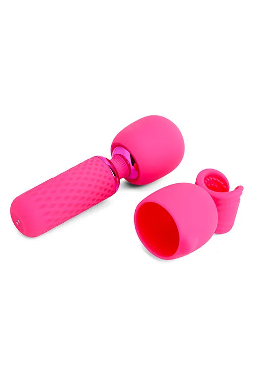 NU Sensuelle Harlow Nubii 7.3" Heated Wand Massager with Stroker Attachment Nu Sensuelle