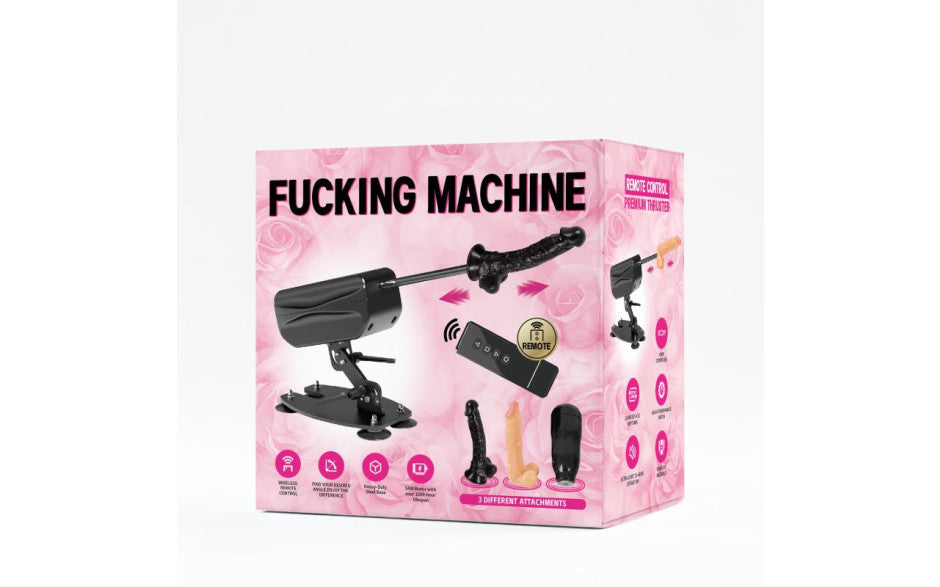 MixJoy Deluxe Sex Machine With Remote Control & Accessories MixJoy