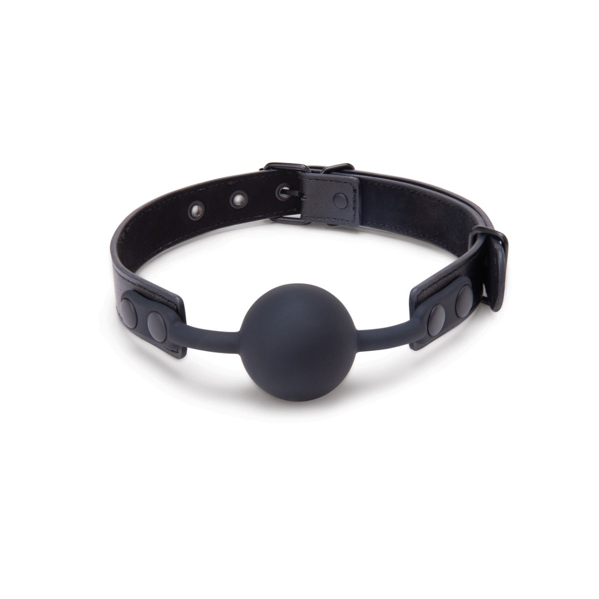 Me You Us Silicone Ball Gag Black Main image