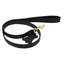 Bound Noir Nubuck Leather Leash Bound