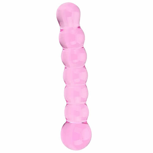 Spectrum Ribbed Glass Dildo Spectrum