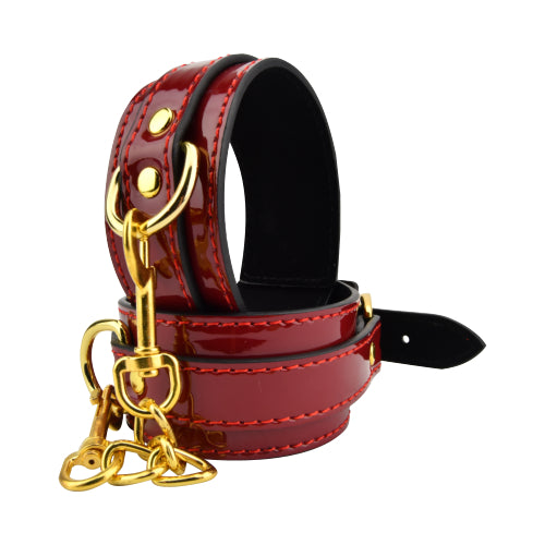 Bound to Please Ankle Cuffs Red Bound to Please
