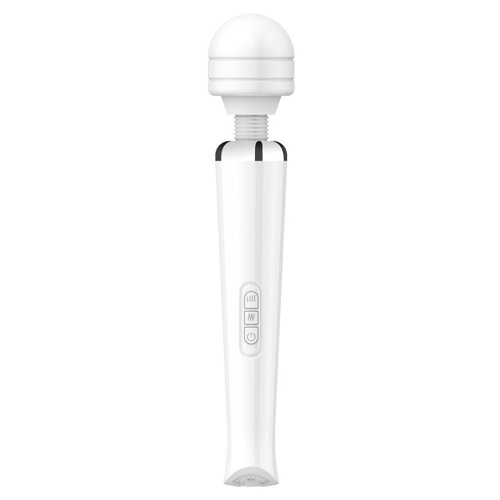Loving Joy Rechargeable Magic Wand Vibrator White Loving Joy Main image