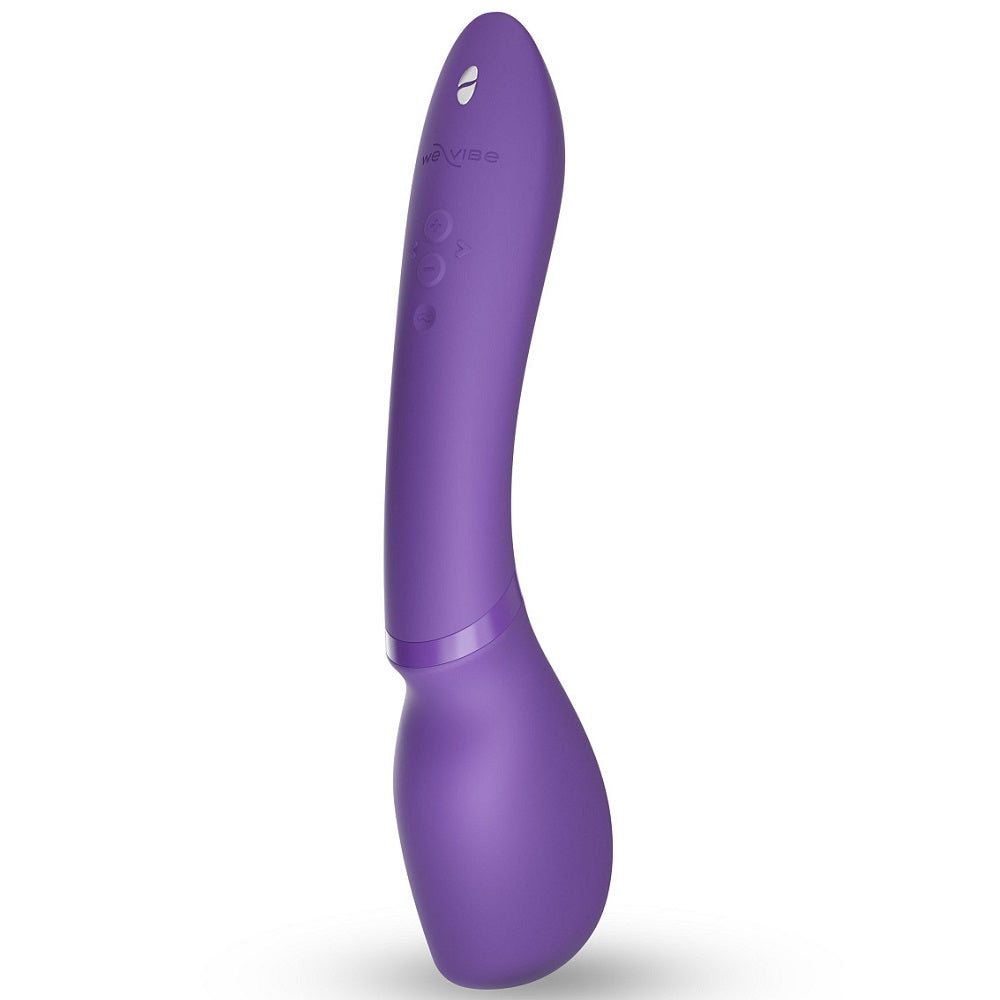 We Vibe Wand 2 Waterproof 10 Function App Controlled Massage Wand Vibrator 2 Purple We-Vibe
