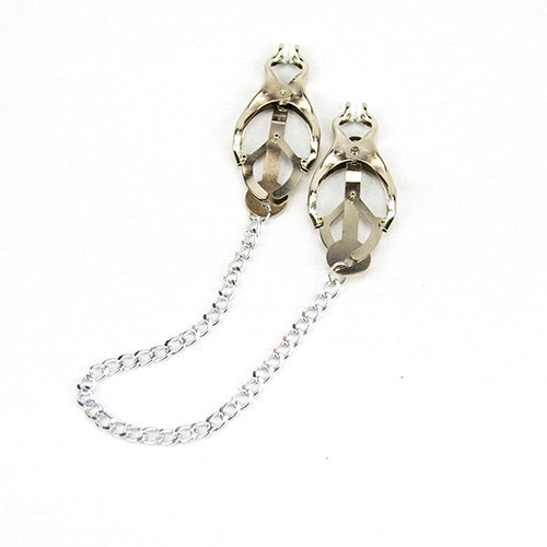 Bound to Please Squeezer Teaser Clover Nipple Clamps With Chain Bound to Please Main image