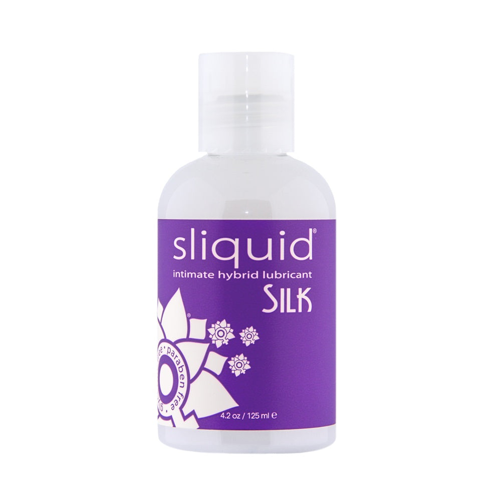 Sliquid Naturals Silk Hybrid Lubricant 125ml Sliquid Main image