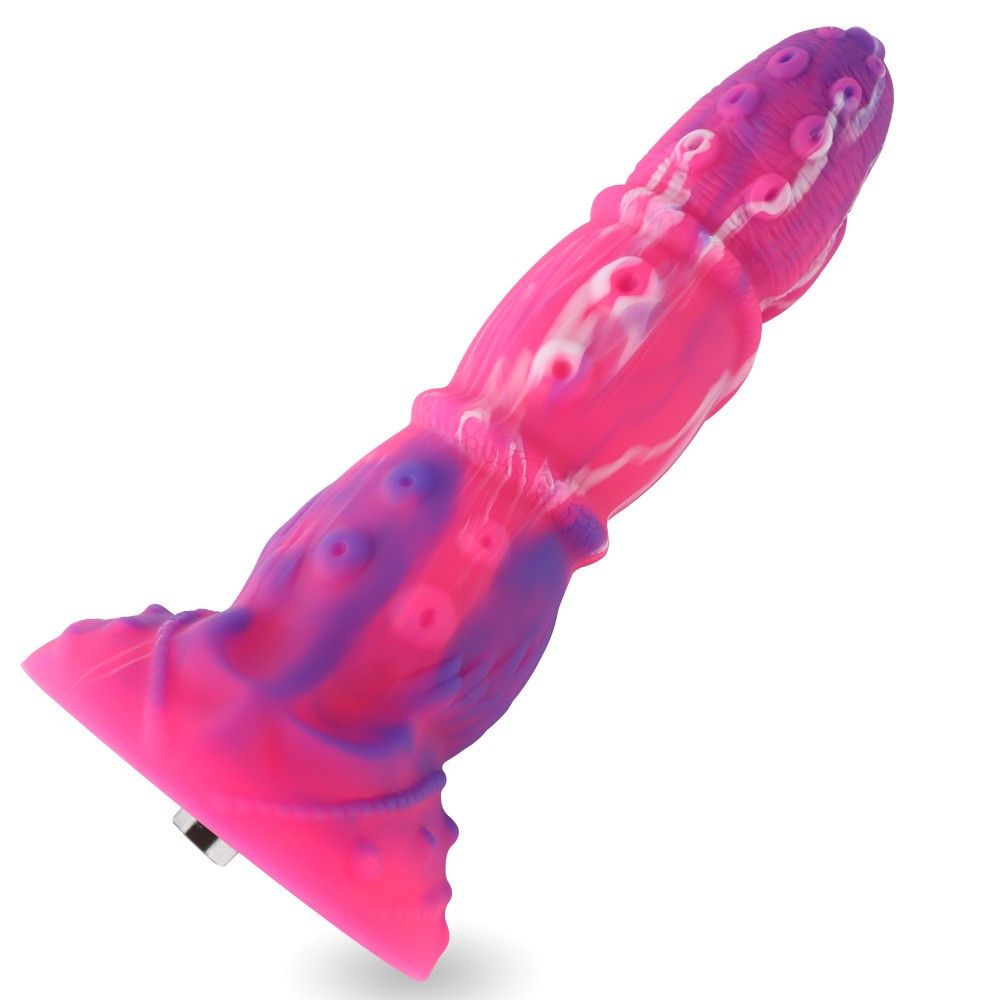 HiSmith Silicone Tentacle Fantasy Dildo (KlicLok) 8.59 Inch HiSmith