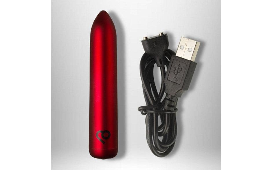 Rocks Off Poppy Red Rechargeable Bullet Vibrator