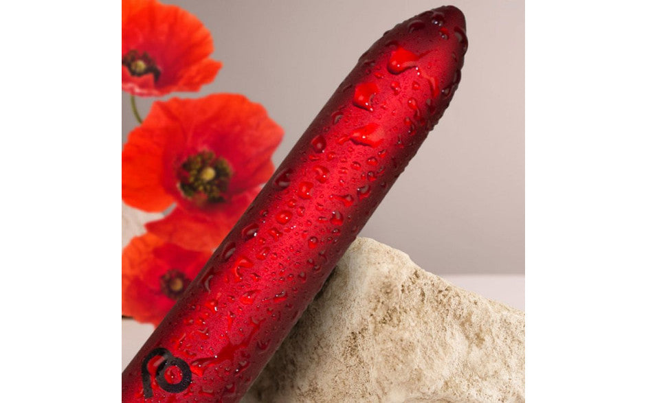 Rocks Off Poppy Red Rechargeable Bullet Vibrator