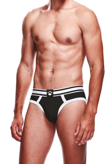 Prowler Brief Black White
