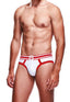 Prowler Brief White / Red