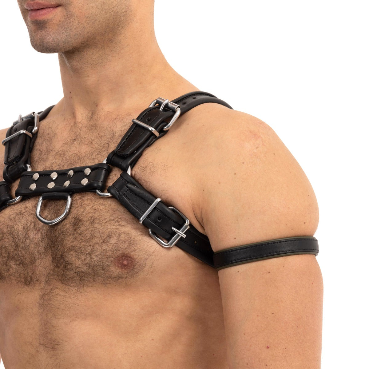 Prowler Red Bicep Band Black / Green