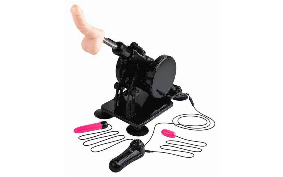MixJoy Cannon Sex Machine With Wired Remote & Accessories MixJoy