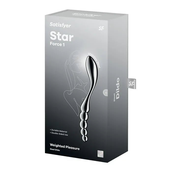 Satisfyer Star Force 1 Steel Dildo 21cm - LOVVA