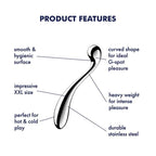 Satisfyer Star Force 4 Steel Dildo 26cm - LOVVA