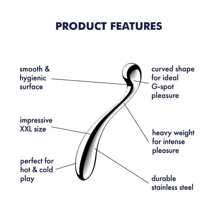 Satisfyer Star Force 4 Steel Dildo 26cm - LOVVA