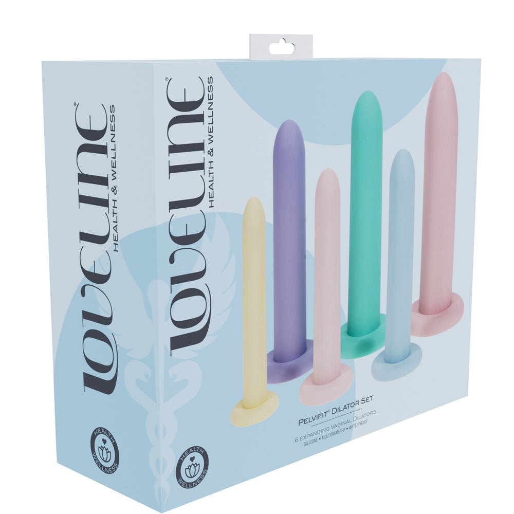 Shots Toys LOVELINE PelviFit Expanding Vaginal Dilator Set Of 6 Sizes - LOVVA