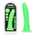 Shots Toys REALROCK Slim Glow In The Dark Neon Dong 7 Inch - LOVVA