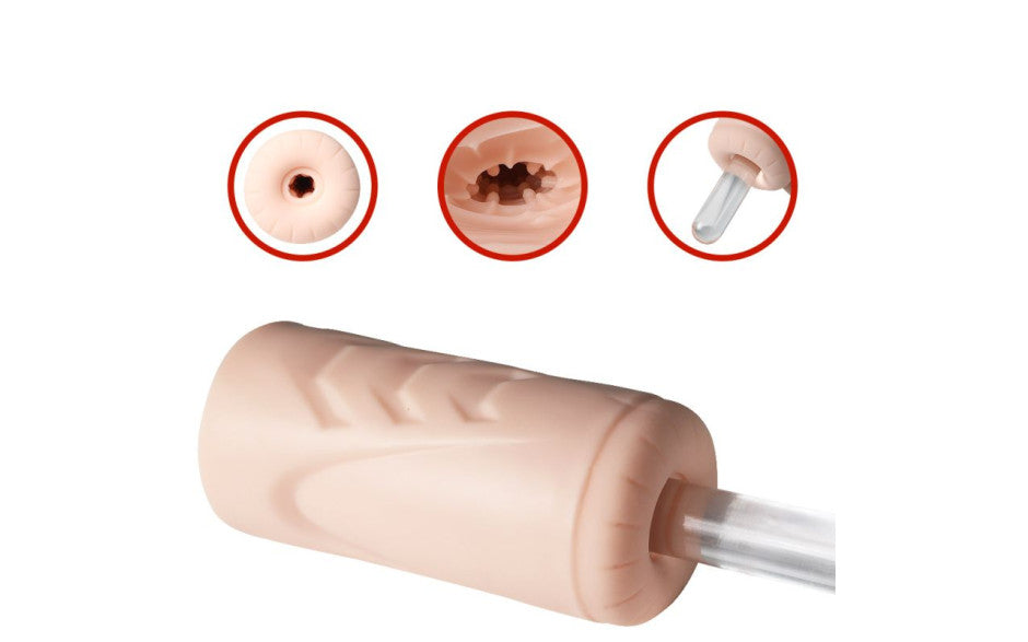 XISE Suctroker Dual Density Vibrating Sucking Vaginal Masturbator V1 XISE