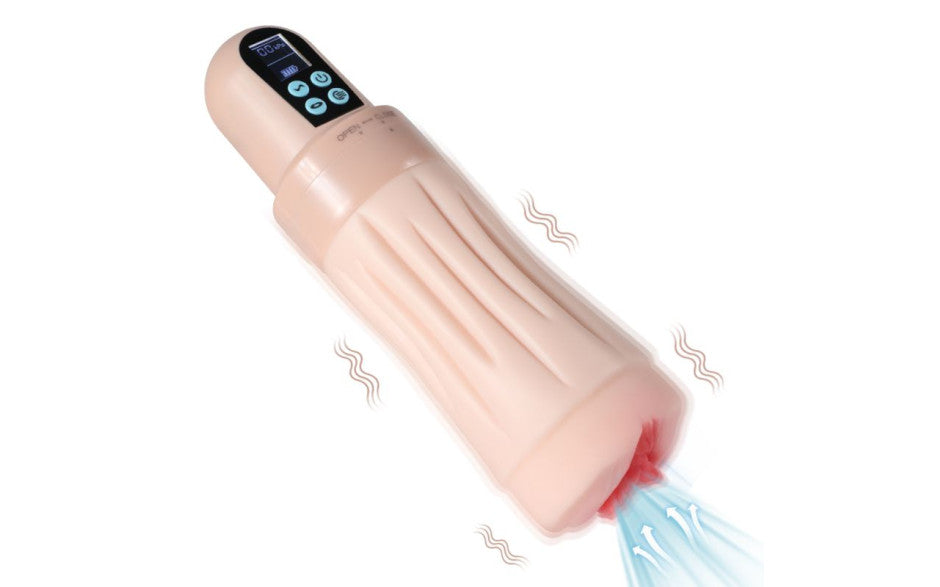 XISE Suctroker Dual Density Vibrating Sucking Vaginal Masturbator V3 XISE