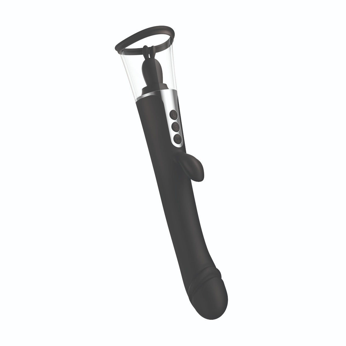 The Rabbit Company 3 Way Rabbit Vibrator Black