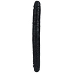 Shots Toys REALROCK Slim Double Dildo 14 Inch Black Shots Toys