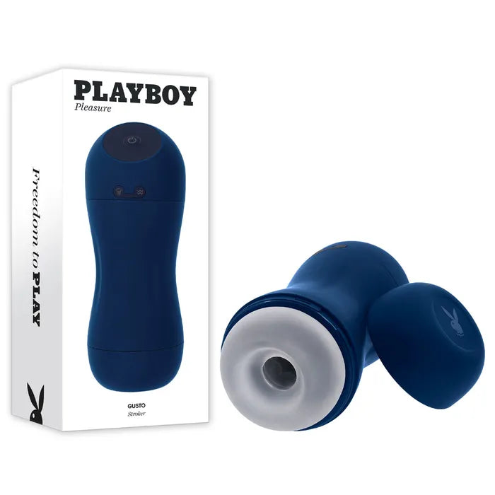 Playboy Pleasure GUSTO USB Rechargeable Vibrating & Sucking Masturbator Playboy Pleasure Main image