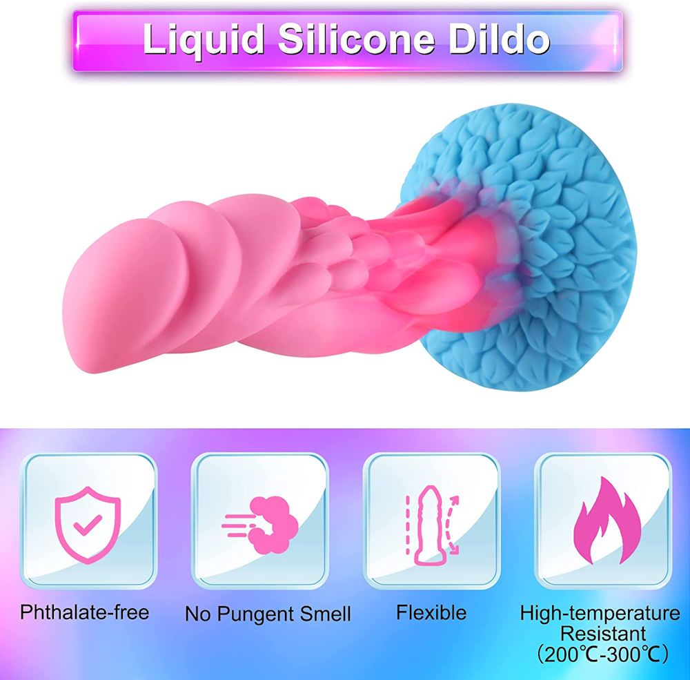 HiSmith Wildolo Silicone Beleala Dildo With Suction Cup 8.2 Inch HiSmith