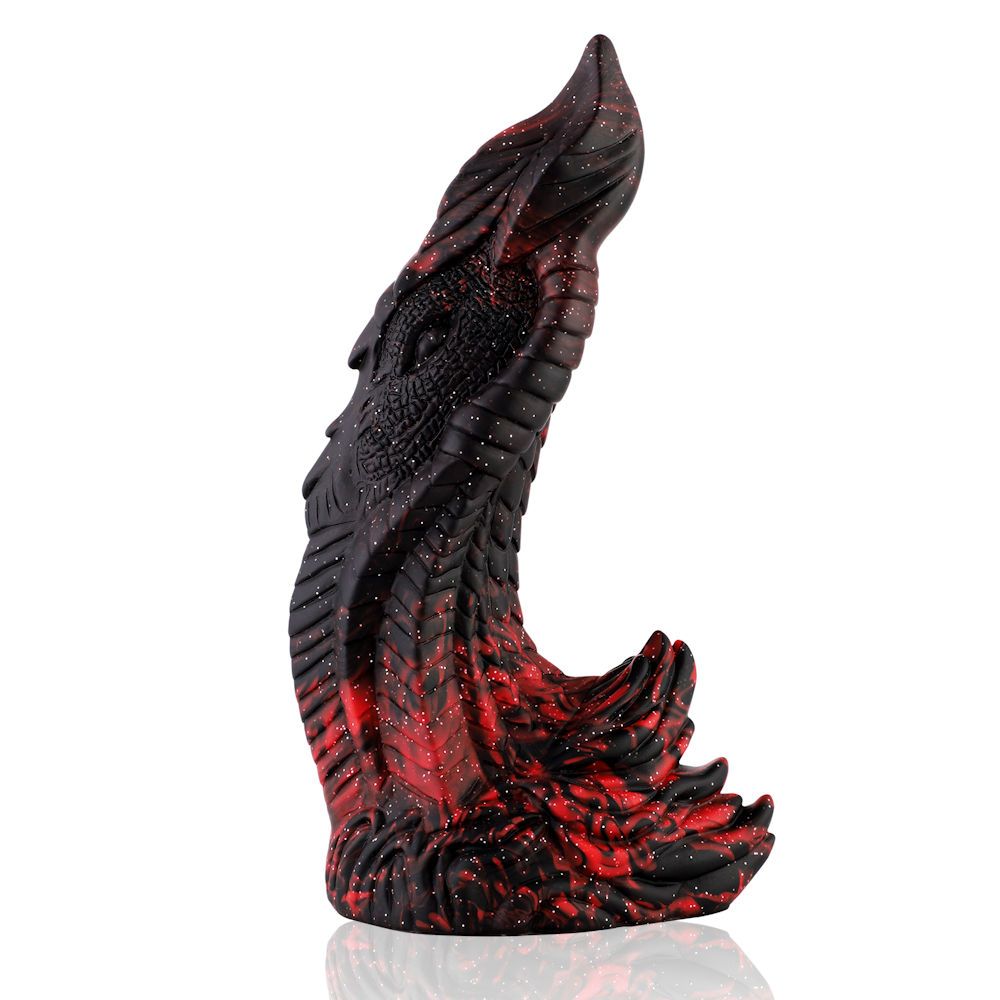 HiSmith Wildolo Remote & App Controlled Silicone Vibrating Glow In The Dark Ceolia Fantasy Dildo With Suction Cup 9.7 Inch Secondary image