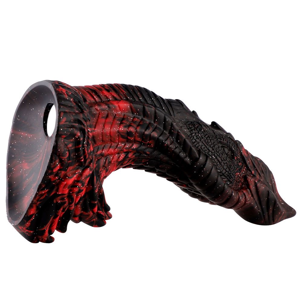 HiSmith Wildolo Remote & App Controlled Silicone Vibrating Glow In The Dark Ceolia Fantasy Dildo With Suction Cup 9.7 Inch HiSmith