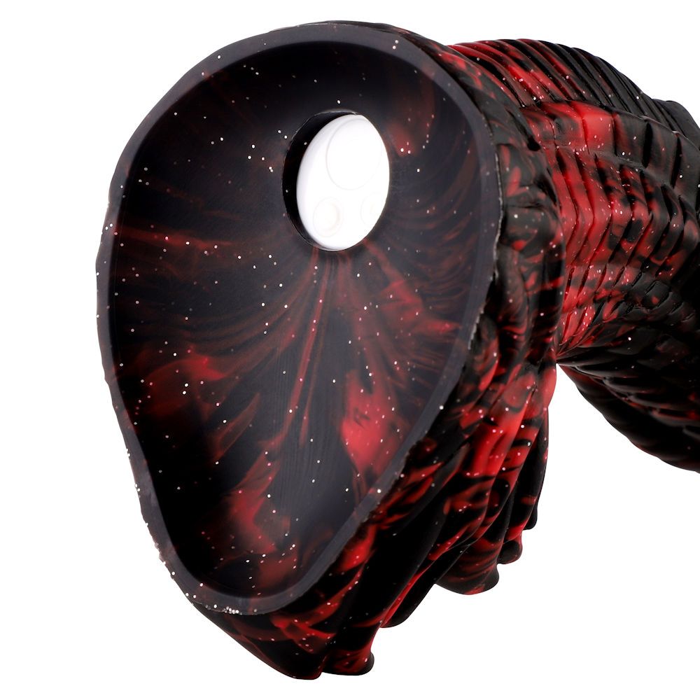 HiSmith Wildolo Remote & App Controlled Silicone Vibrating Glow In The Dark Ceolia Fantasy Dildo With Suction Cup 9.7 Inch HiSmith