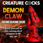 XR Brands Creature Cocks Demon Claw Fisting Claw Fantasy Silicone Dildo 21.8cm - LOVVA